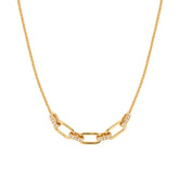 Essential Gold Vermeil Paperclip Chain Necklace