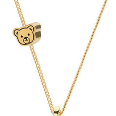 Teddy 18K Gold Bear Bead Necklace