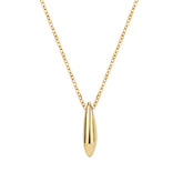 Rain Drop 14K Teardrop Necklace