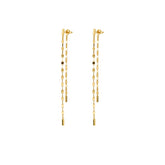 Shine Gold Convertible Threader Earring