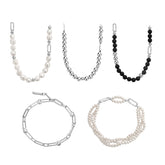 Smiley Silver Detachable Bracelet