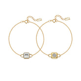 Lokki Gold Mother-of-Pearl Diamond Bracelet