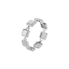 Unlock Platinum Multi-Lock Ring