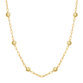 Smiley Companion Gold Necklace