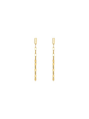 Shine Gold Chain Earring