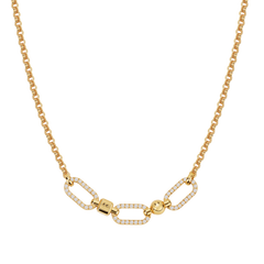 Smiley x Lokki Gold Vermeil Chain Necklace