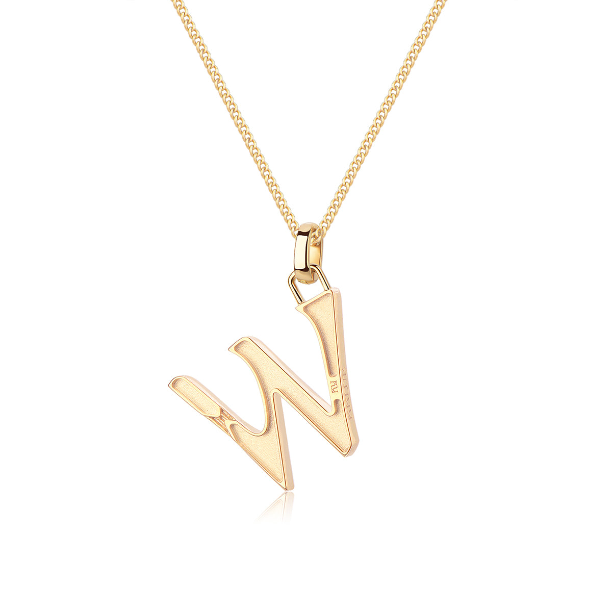 I'mperfection Collection- 18K Alphabet Necklace