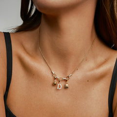 Moment Gold Vermeil Charm – Smiley, Lokki & Letter
