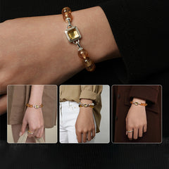 Unlock Amulet Citrine Energy Bracelet