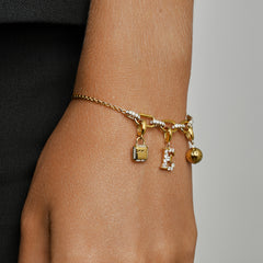 Moment Gold Vermeil Charm – Smiley, Lokki & Letter