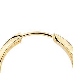 Essential 14K Soft Twist Hoop Earrings