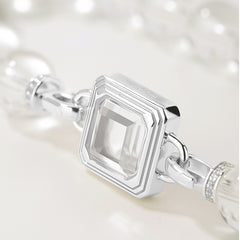 Unlock Amulet Clear Quartz Energy Bracelet