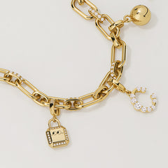 Moment Gold Vermeil Charm – Smiley, Lokki & Letter