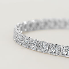 Unlock Statment Tennis Bracelet