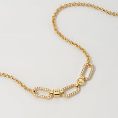 Smiley x Lokki Gold Vermeil Chain Necklace