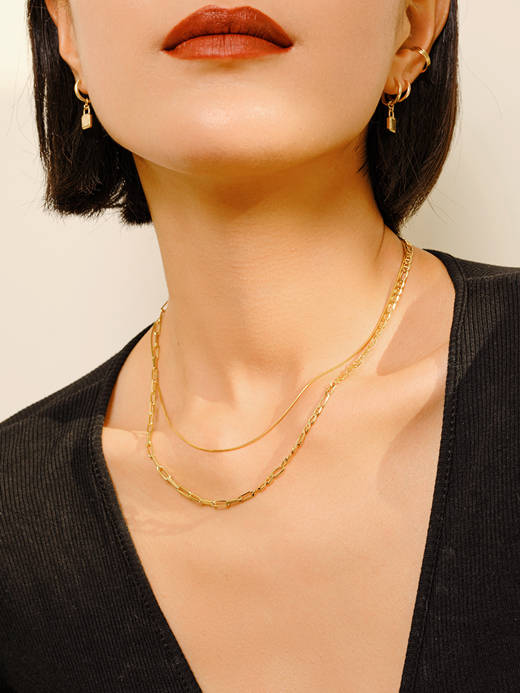 Essential Collection - 18K Gold Snake Chain