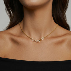 Smiley x Lokki Gold Vermeil Chain Necklace