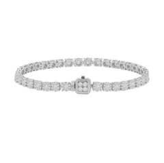 Unlock Statment Tennis Bracelet