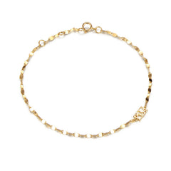 Shine 14K Gold Chain Bracelet