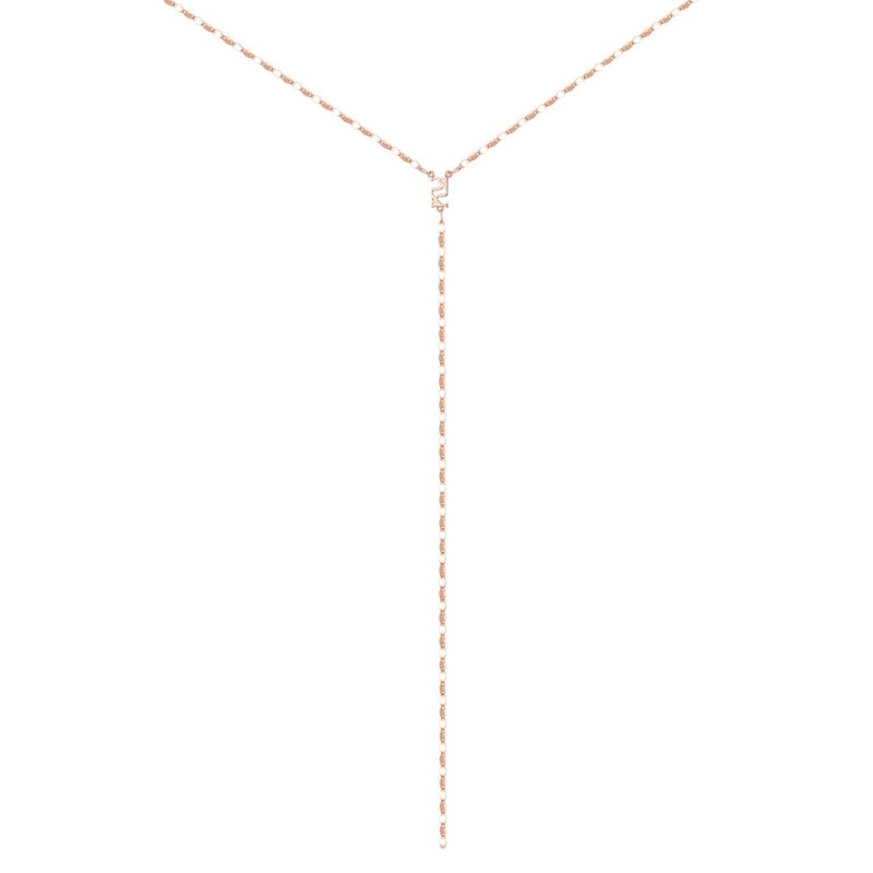 Shine - 18K Gold Y-Shape Necklace