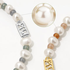 SOL - Silver Double Color Freshwater Pearl Bracelet