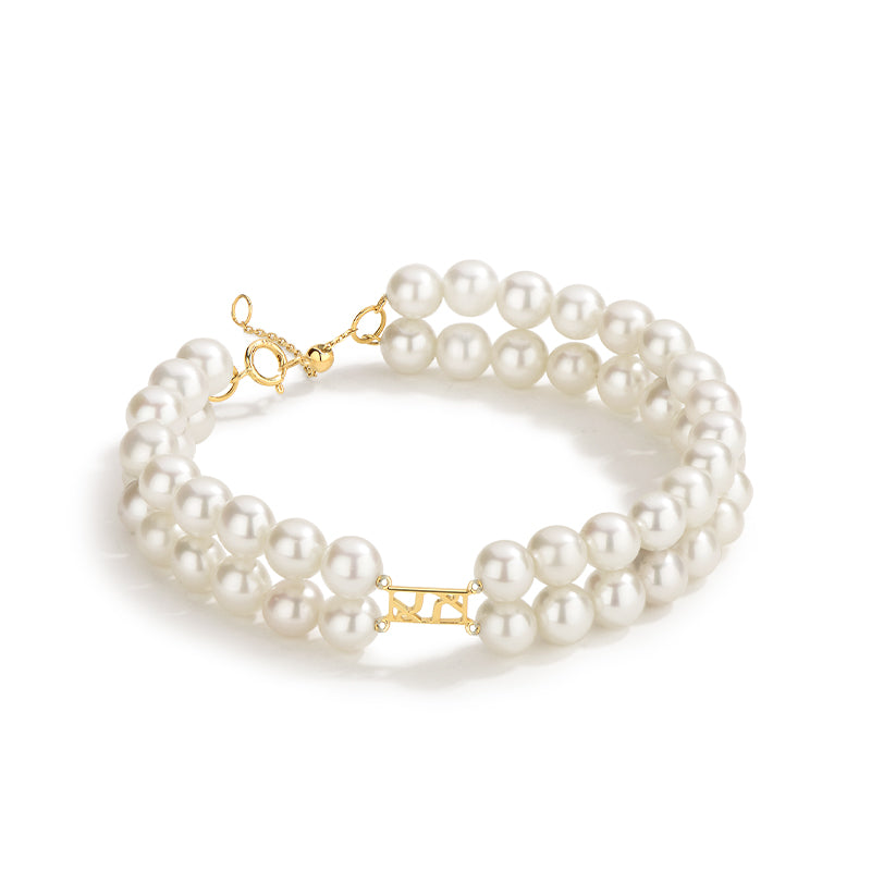 SOL Collection - Pearl Double Bracelet