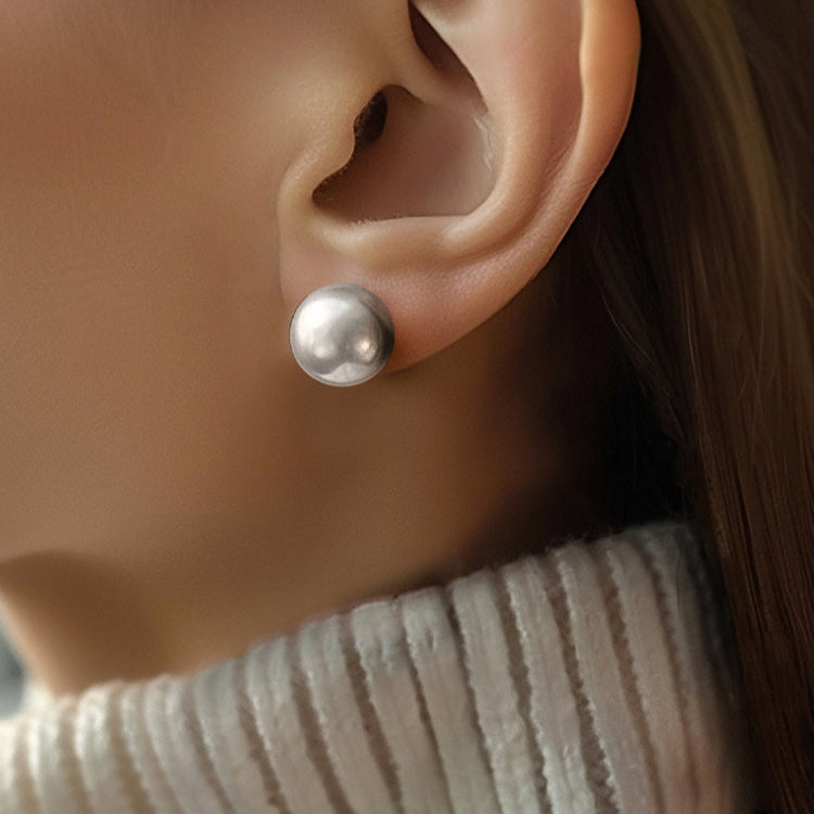 SOL Grey Akoya Pearl Earrings