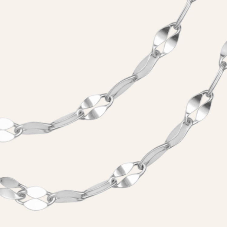 Shine Platinum Chain Necklace