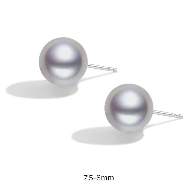 SOL Grey Akoya Pearl Earrings