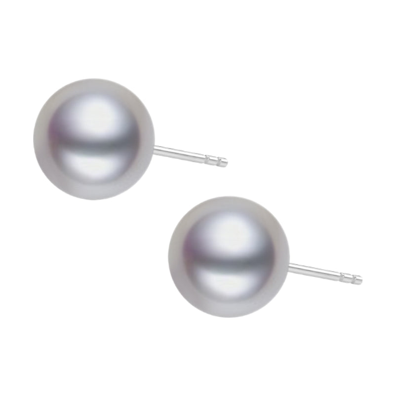 SOL Grey Akoya Pearl Earrings