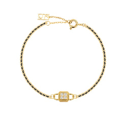 Unlock 18K Diamond String bracelet