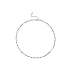 SOL Silver Double Color Freshwater Pearl Necklace