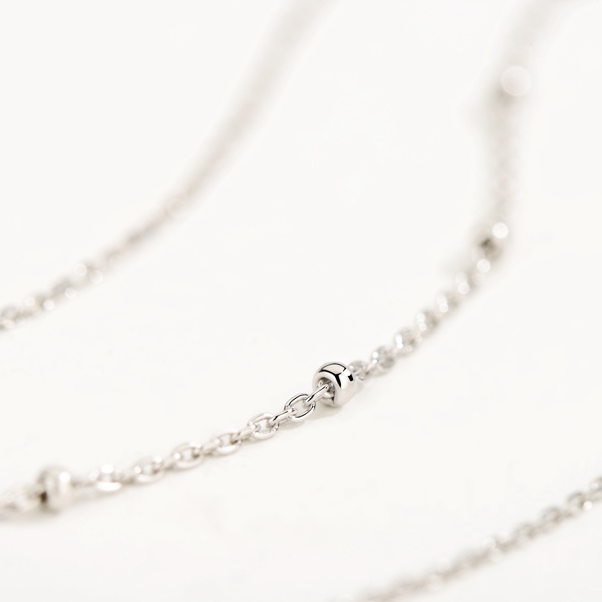 Essential- 18K Double Layering Beads Chain