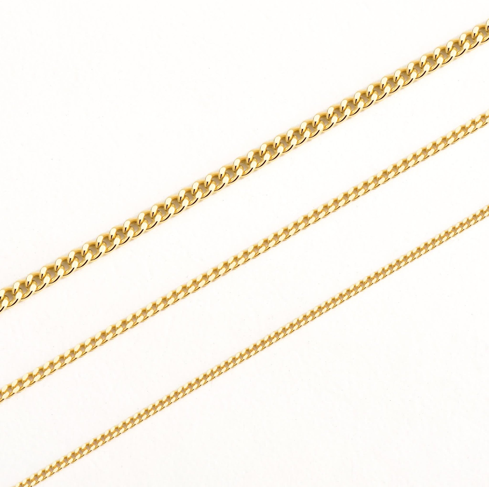 Essential-18K Gold Cuban Chain Necklace