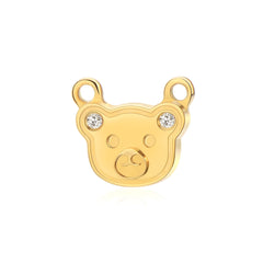 Moment 18K Teddy Flat Charm