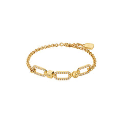 Smiley x Lokki Gold Vermeil Chain Bracelet