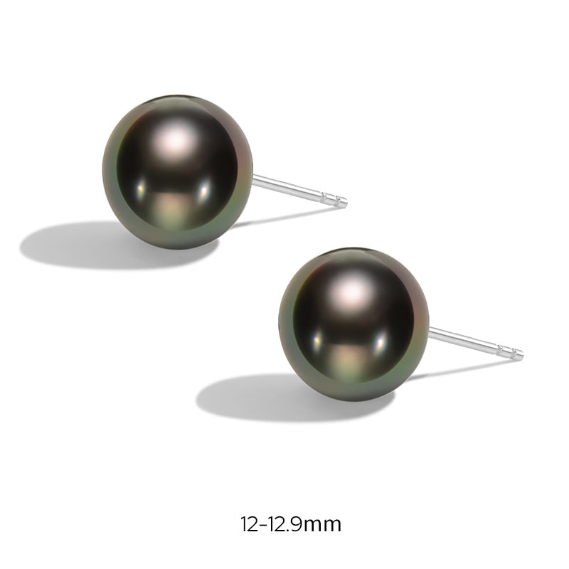 Tahitian Pearl Earrings 10-13mm