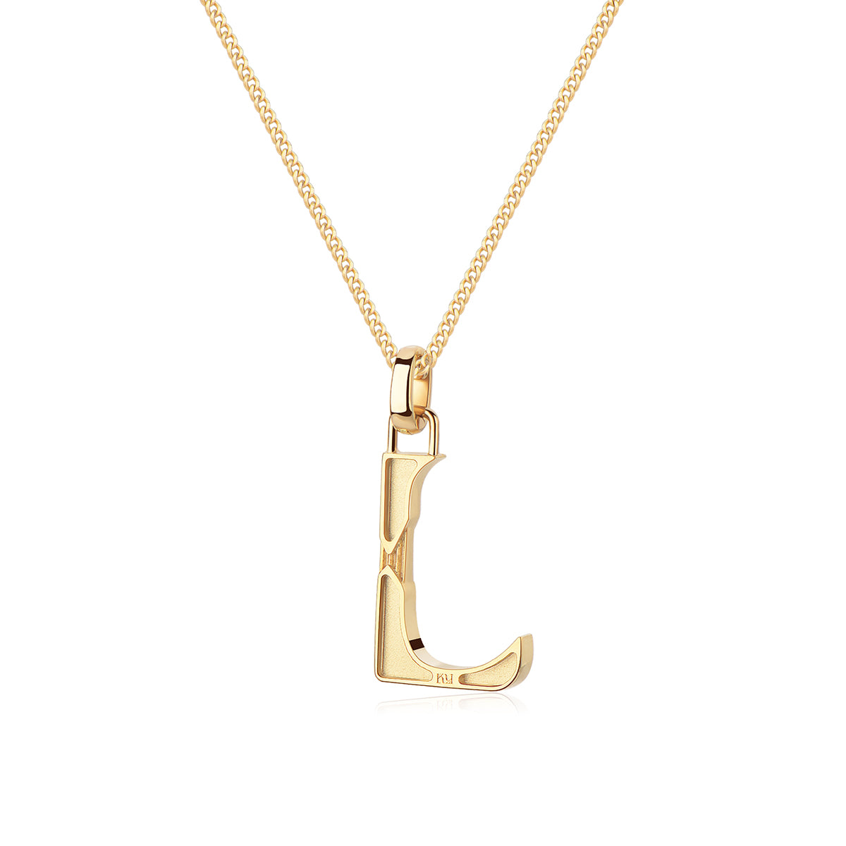 I'mperfection Collection- 18K Alphabet Necklace