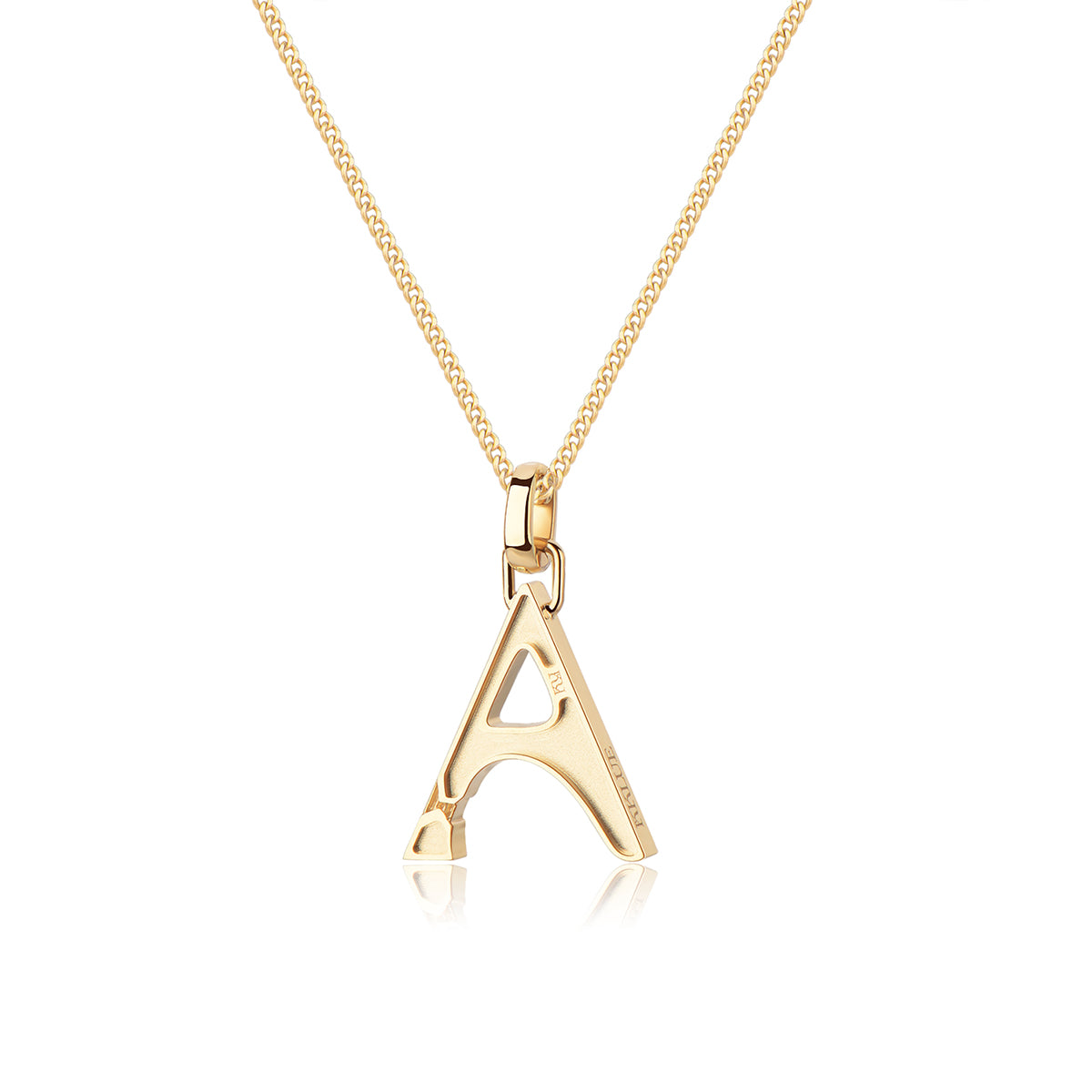 I'mperfection Collection- 18K Alphabet Necklace