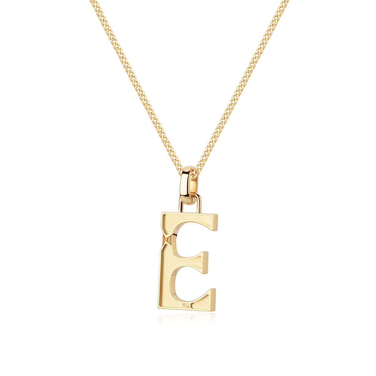 I'mperfection Collection- 18K Alphabet Necklace