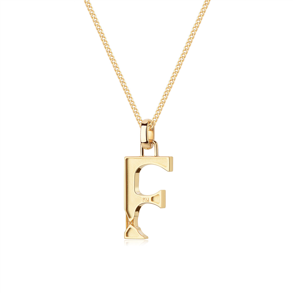 I'mperfection Collection- 18K Alphabet Necklace