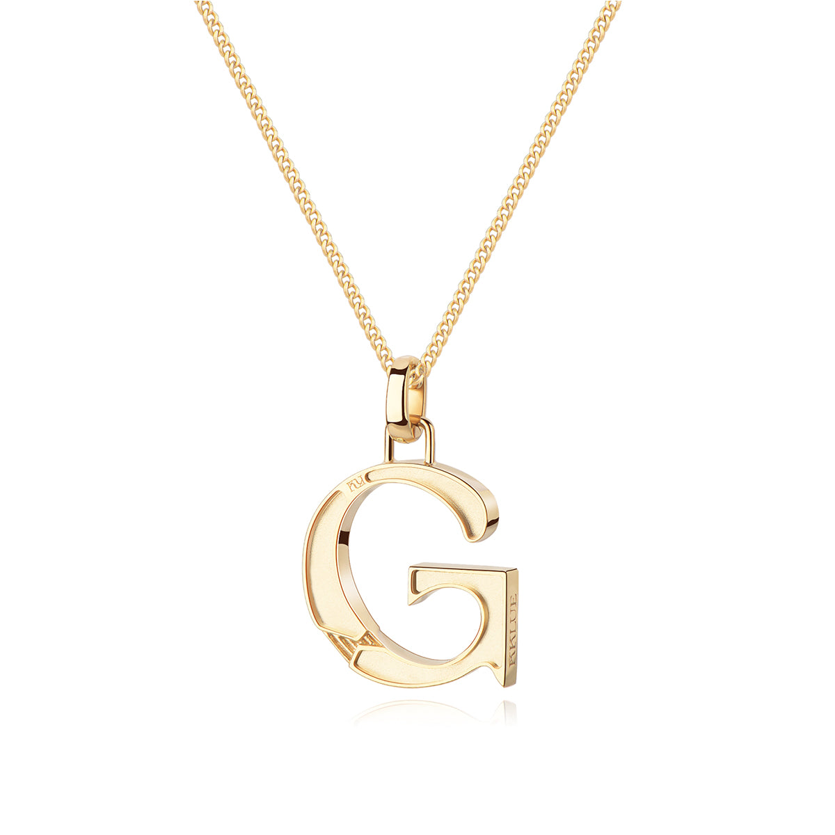 I'mperfection Collection- 18K Alphabet Necklace