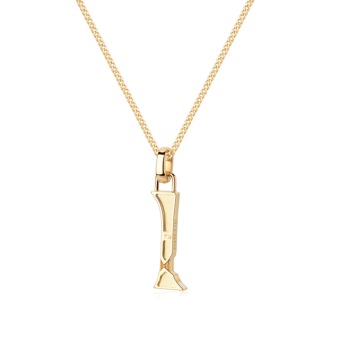 I'mperfection Collection- 18K Alphabet Necklace