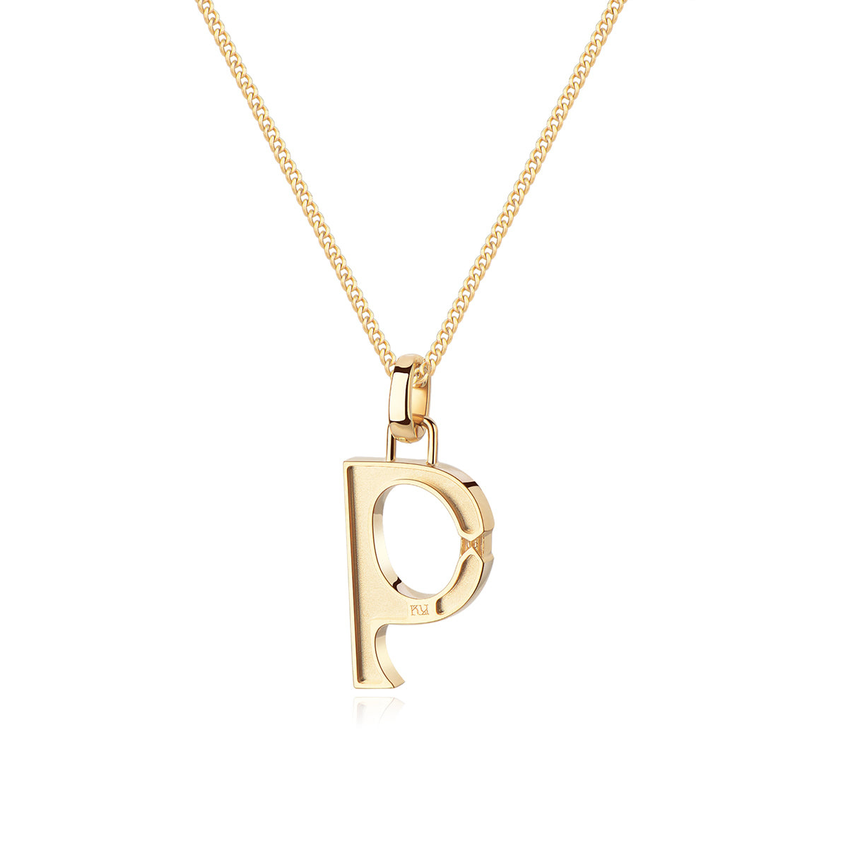 I'mperfection Collection- 18K Alphabet Necklace