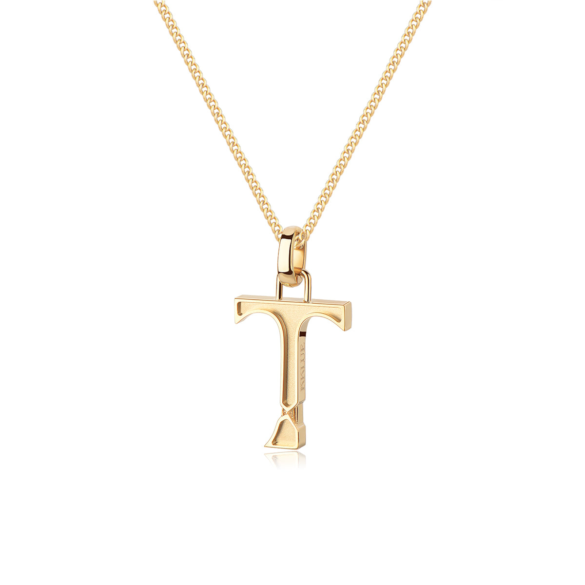 I'mperfection Collection- 18K Alphabet Necklace