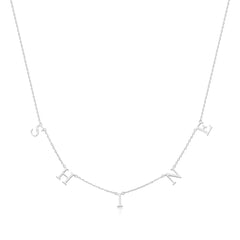 Moment Personalise Letters Necklace（Brand Font）